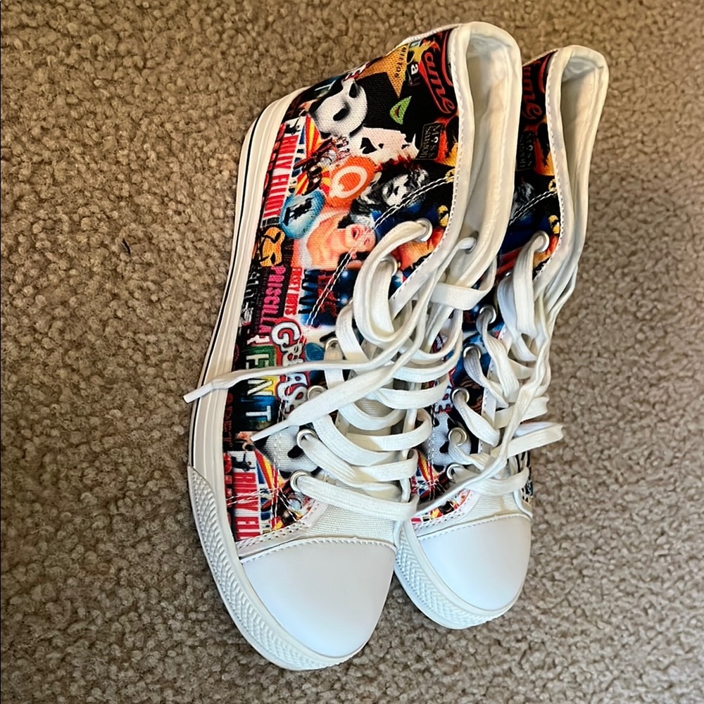 Musical Theatre Print Sneakers